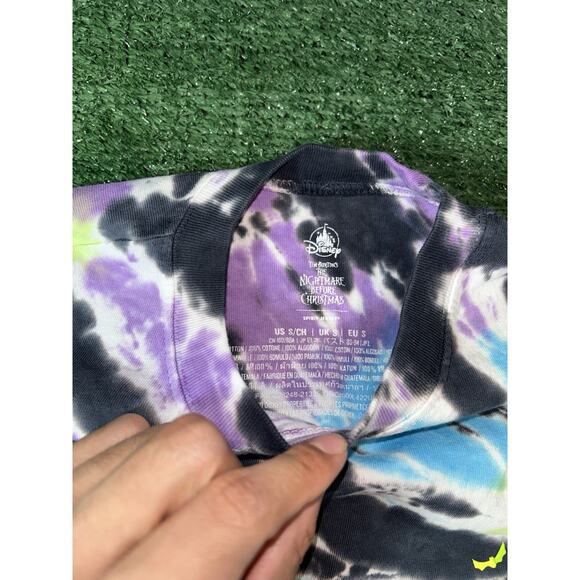 Disney OOGIE BOOGIE Nightmare Before Christmas Tie Dye Spirit Jersey Size S - Picture 6 of 9
